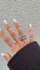 Anillo de doble costura