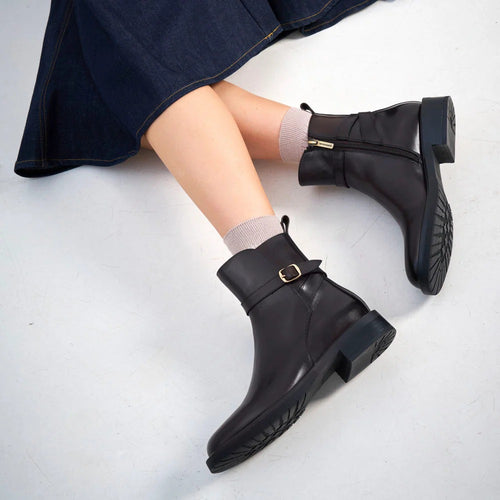 Bottes Jodhpur - Marron Foncé - Femme