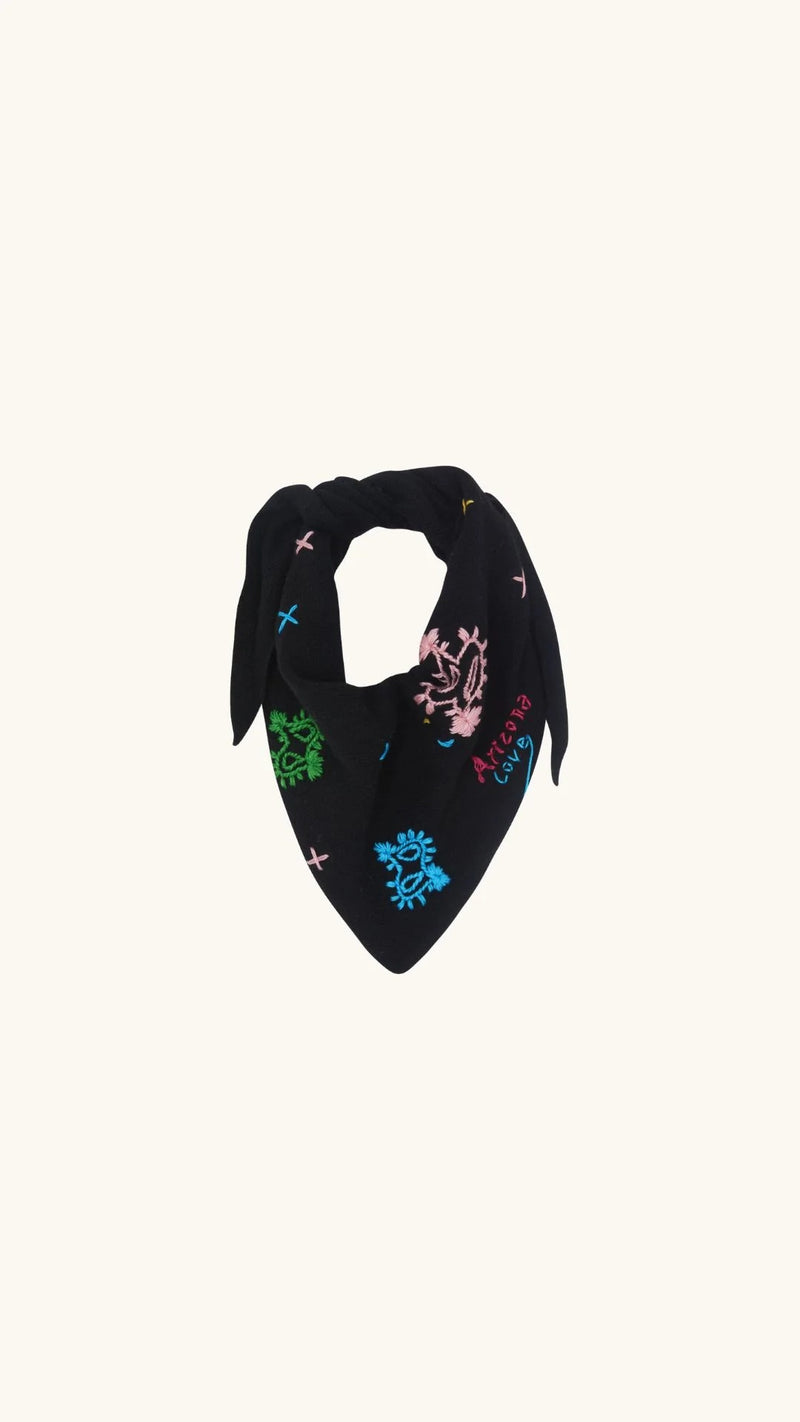 Bandana Black Scarf