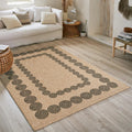 Nature - Tapis D'Intérieur/Extérieur - Polypropylène - Noir