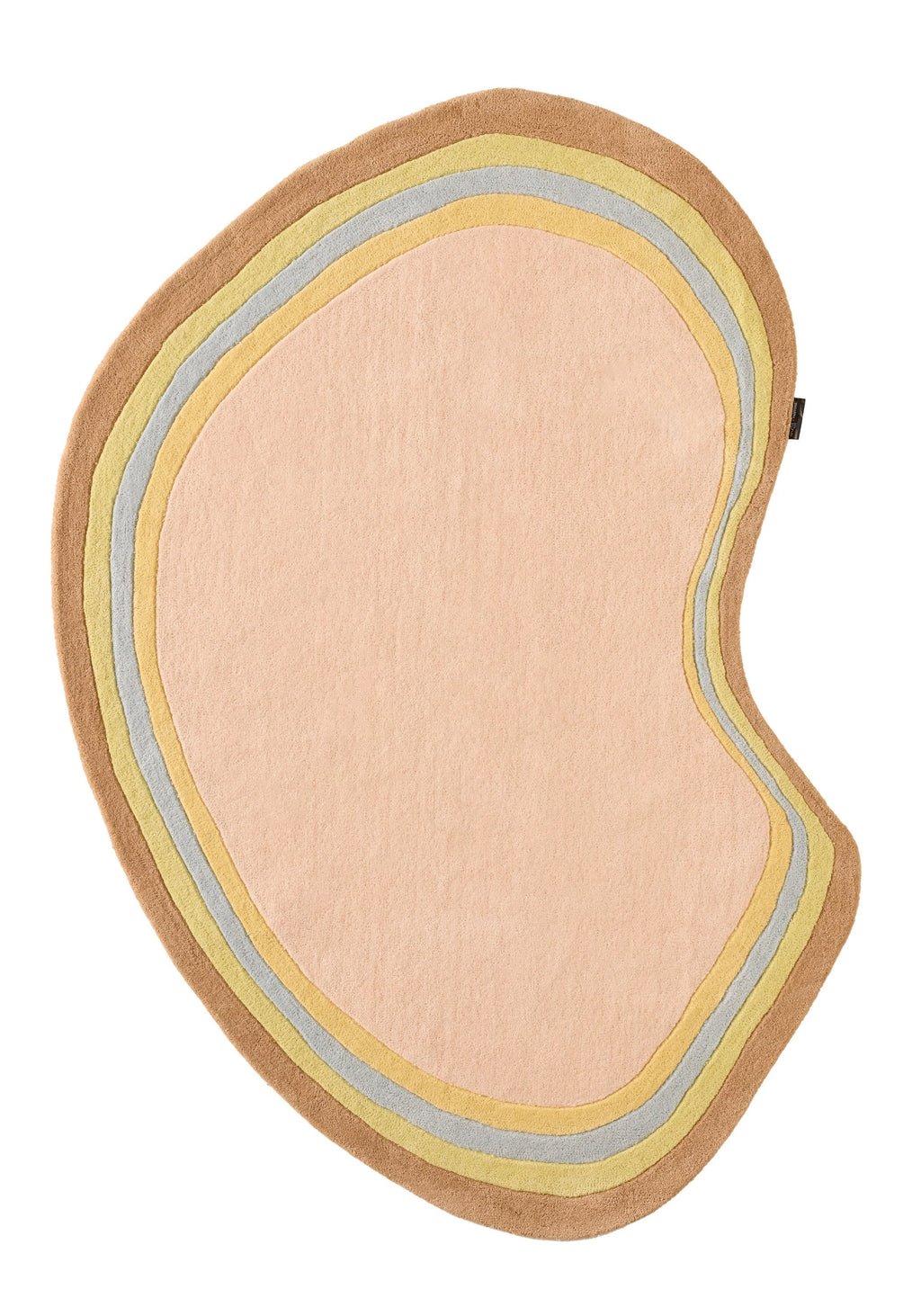 Pantone x Nazar - Soft Rayon Rug in Multicolored Wool