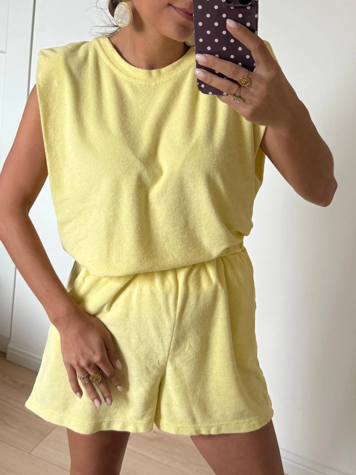 Yellow Ollie Shorts