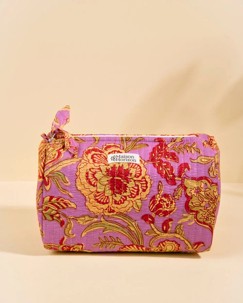 Banita Toiletry Bag - Pastel Purple