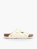 Sandalias Honolulu Vegan Charol Marfil