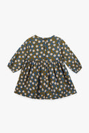 Robe - Dada Bleu Imprimé Fleuri