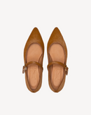 Mercedita Bailarina Pelo Becerro Camel