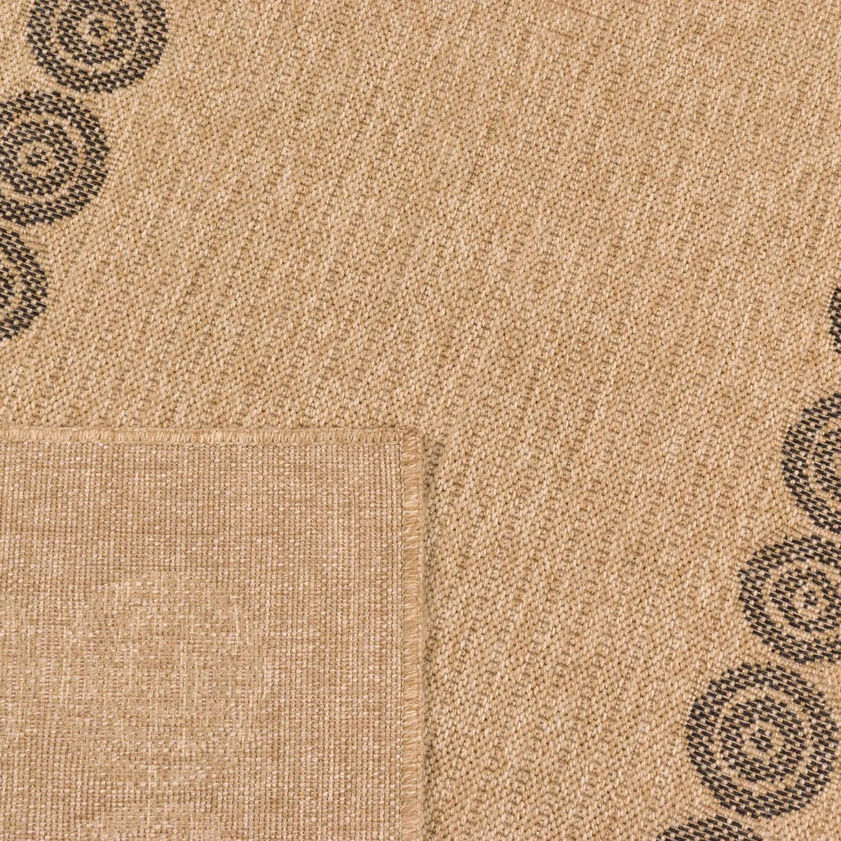 Nature - Tapis D'Intérieur/Extérieur - Polypropylène - Noir
