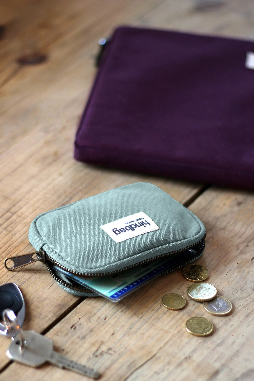 Lili Coin Purse - Sage