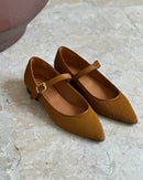 Mercedita Bailarina Pelo Becerro Camel