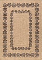 Nature - Tapis D'Intérieur/Extérieur - Polypropylène - Noir