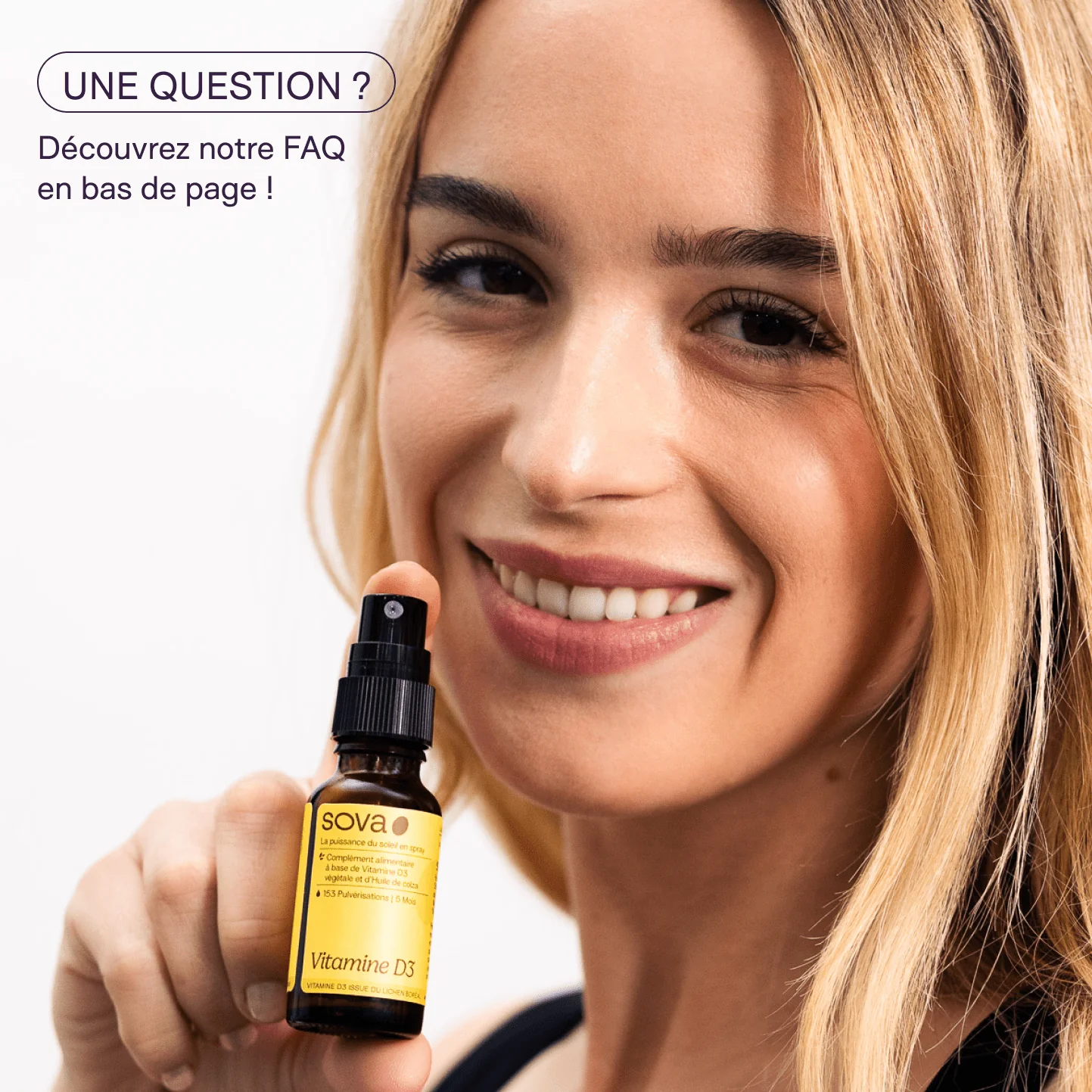 Vitamina D3 Vegana - ¡Tratamiento de 5 meses, formato spray!