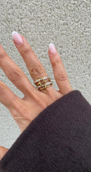 Anillo de doble costura