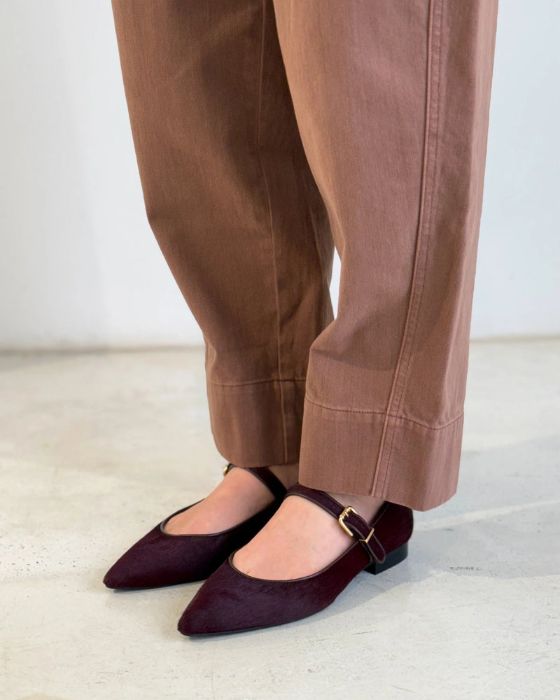 Bailarina Mercedita Burdeos Pelo Becerro