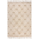 Tapis Shaggy En Laine Greek Key