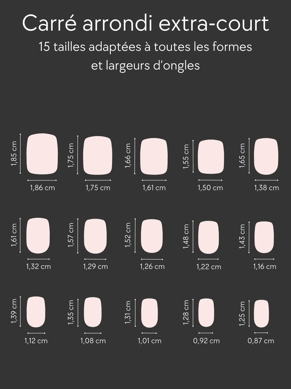 Kunstnagels - Basic Nude