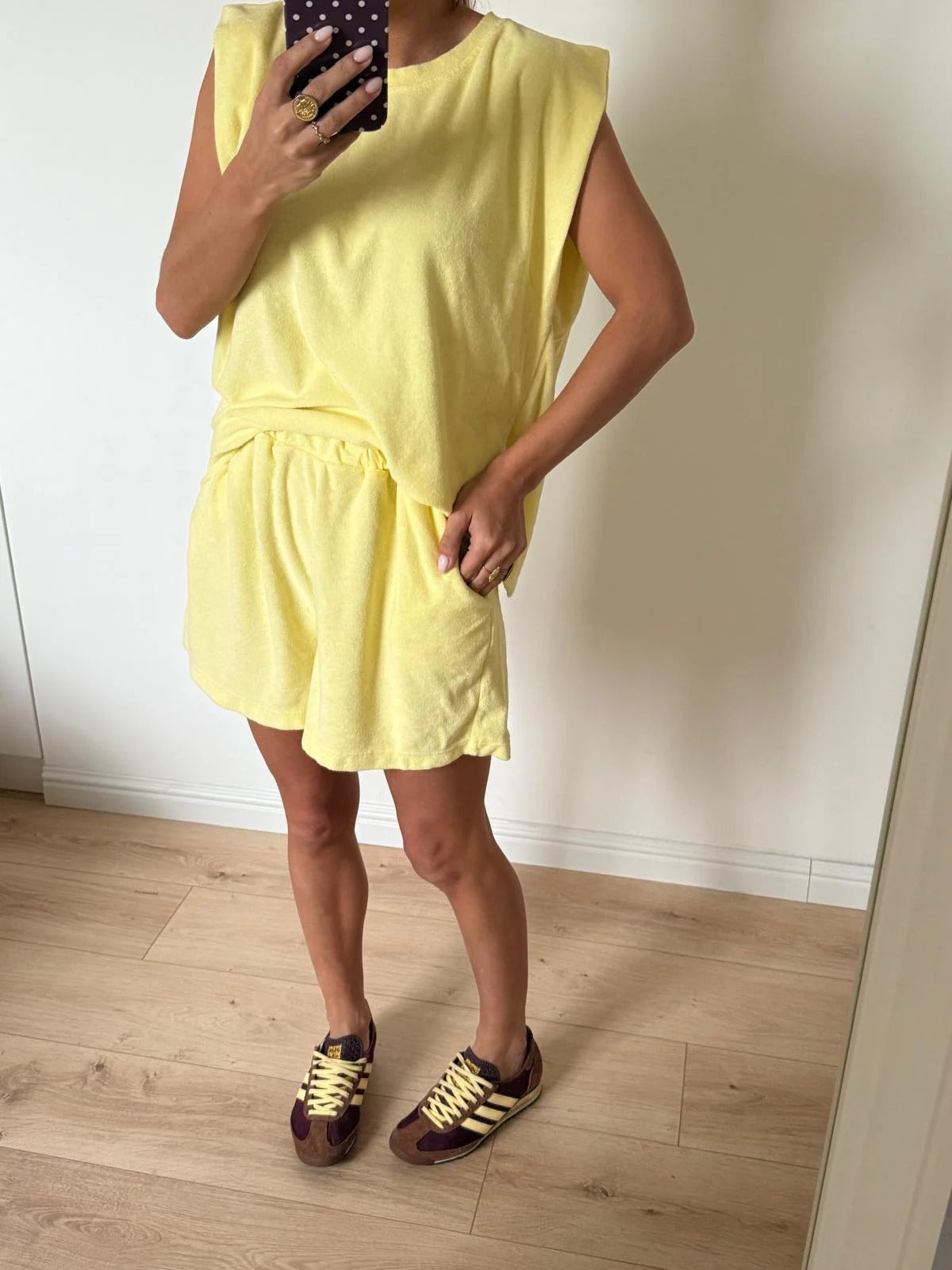 Yellow Ollie Shorts
