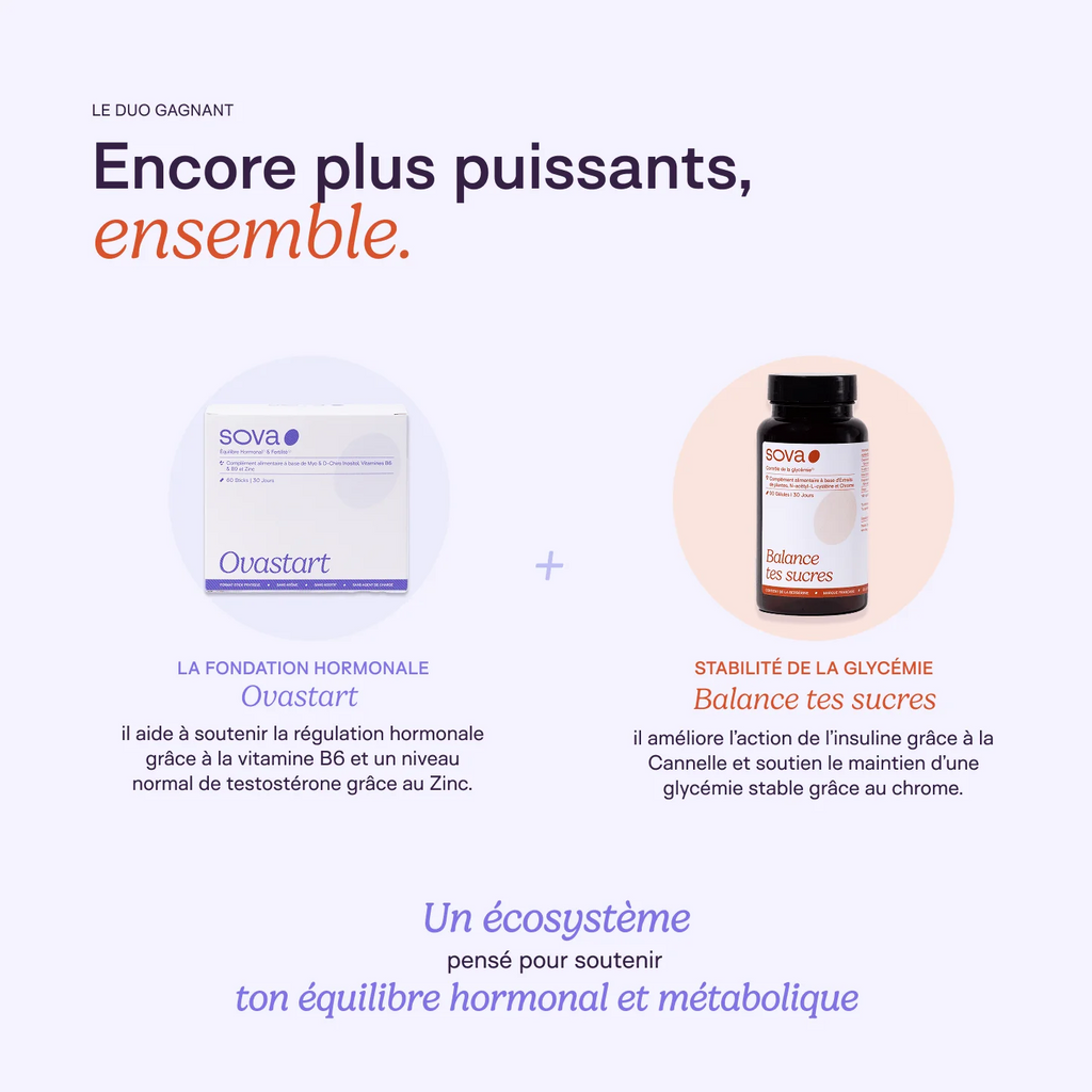 Paquete de equilibrio: equilibrio hormonal y estabilidad de la glucosa en sangre