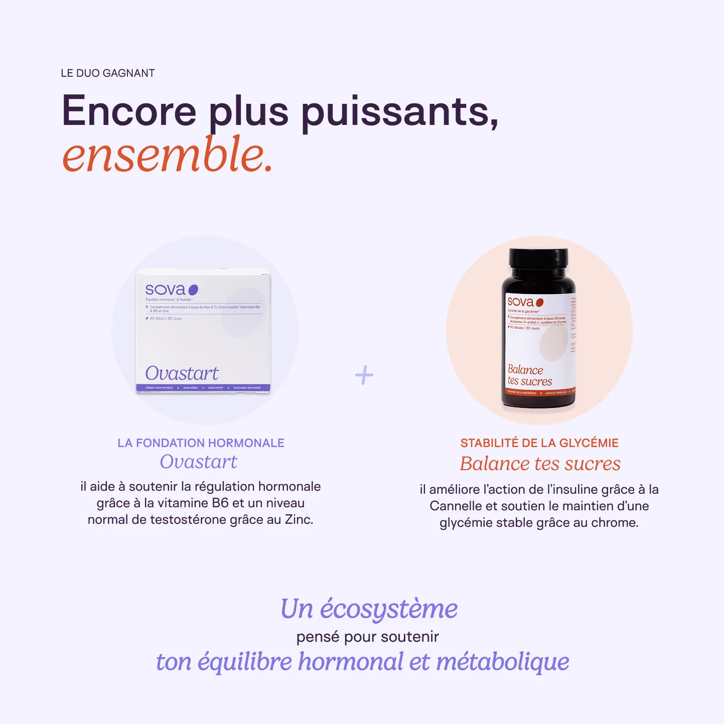 Paquete de equilibrio: equilibrio hormonal y estabilidad de la glucosa en sangre
