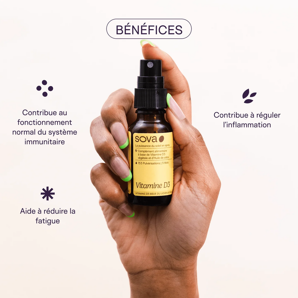 Vitamina D3 Vegana - ¡Tratamiento de 5 meses, formato spray!