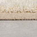 Tapis Shaggy En Laine Greek Key
