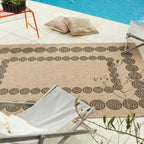 Nature - Tapis D'Intérieur/Extérieur - Polypropylène - Noir