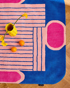 Pantone x Nazar - Alfombra de lana Nuage Sucré - Azul