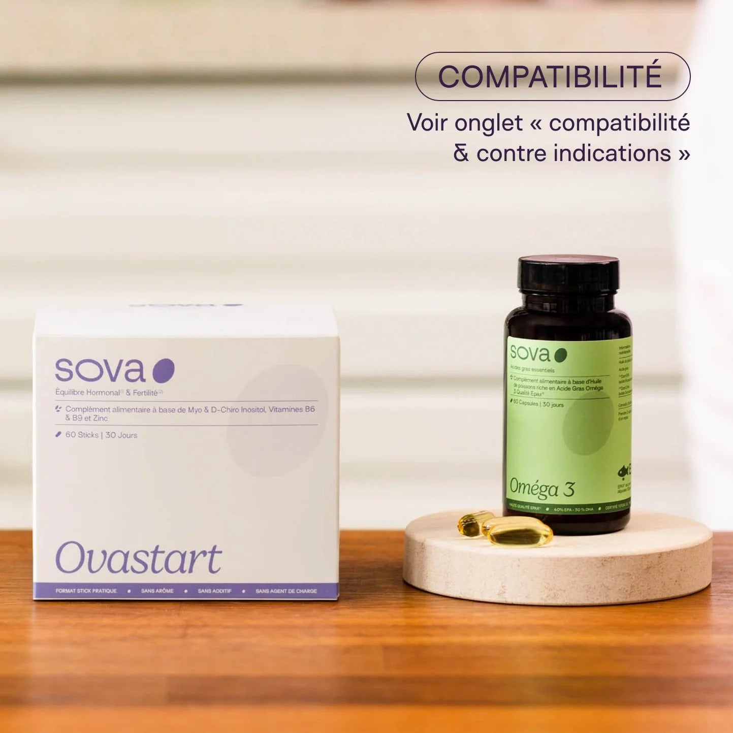 Ovastart y Omega 3 - Equilibrio hormonal y ácidos grasos esenciales