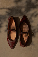 Bailarina Mercedita Burdeos Pelo Becerro