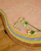 Pantone x Nazar - Soft Rayon Rug in Multicolored Wool