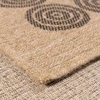 Nature - Tapis D'Intérieur/Extérieur - Polypropylène - Noir