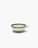 Lot De 4 Saucer Cappuccino - Blanc Desiree - By Roger Van Damme