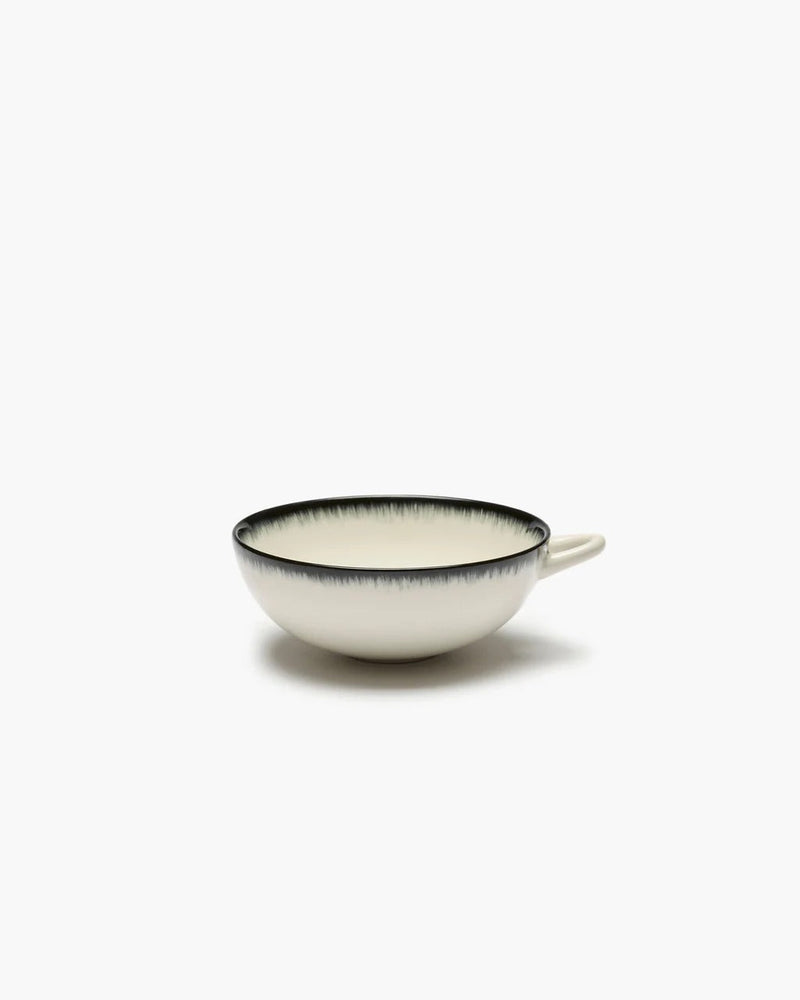 Lot De 4 Saucer Cappuccino - Blanc Desiree - By Roger Van Damme