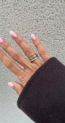 Anillo de doble costura