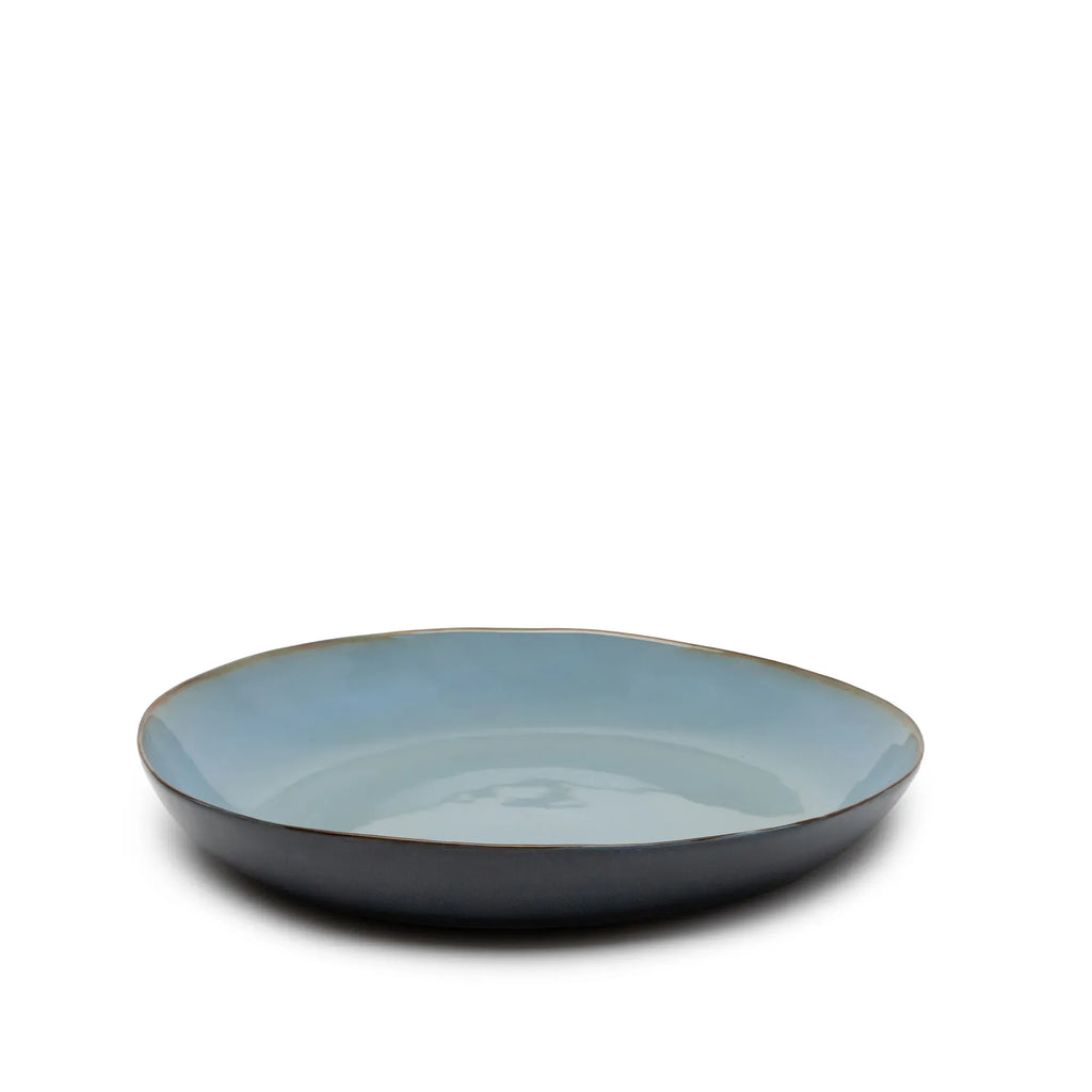 Terres De Rêves - Plat De Service S - Dark Blue/Smoky Blue - Anita Le Grelle