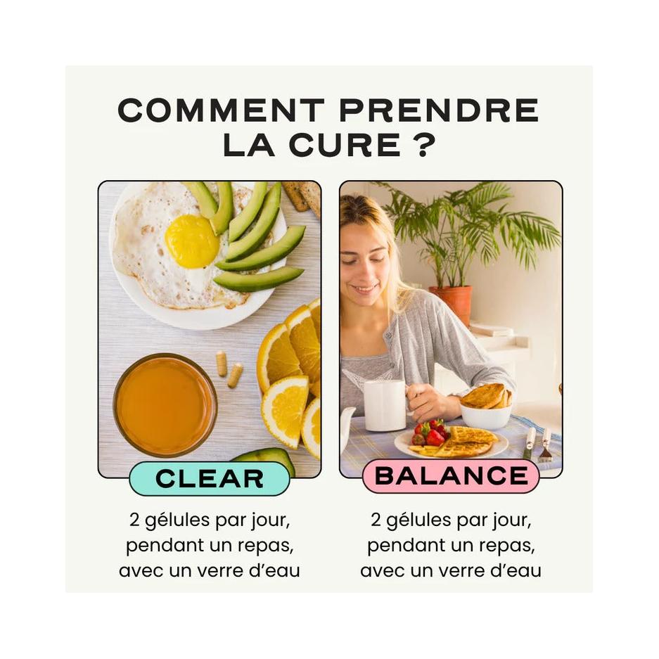 Duo Rééquilibrage & Détox - Équilibre Hormones & Peau