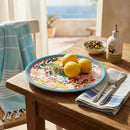 Cuisine - Lot De 6 Assiettes Plates "Flower&Lemon"