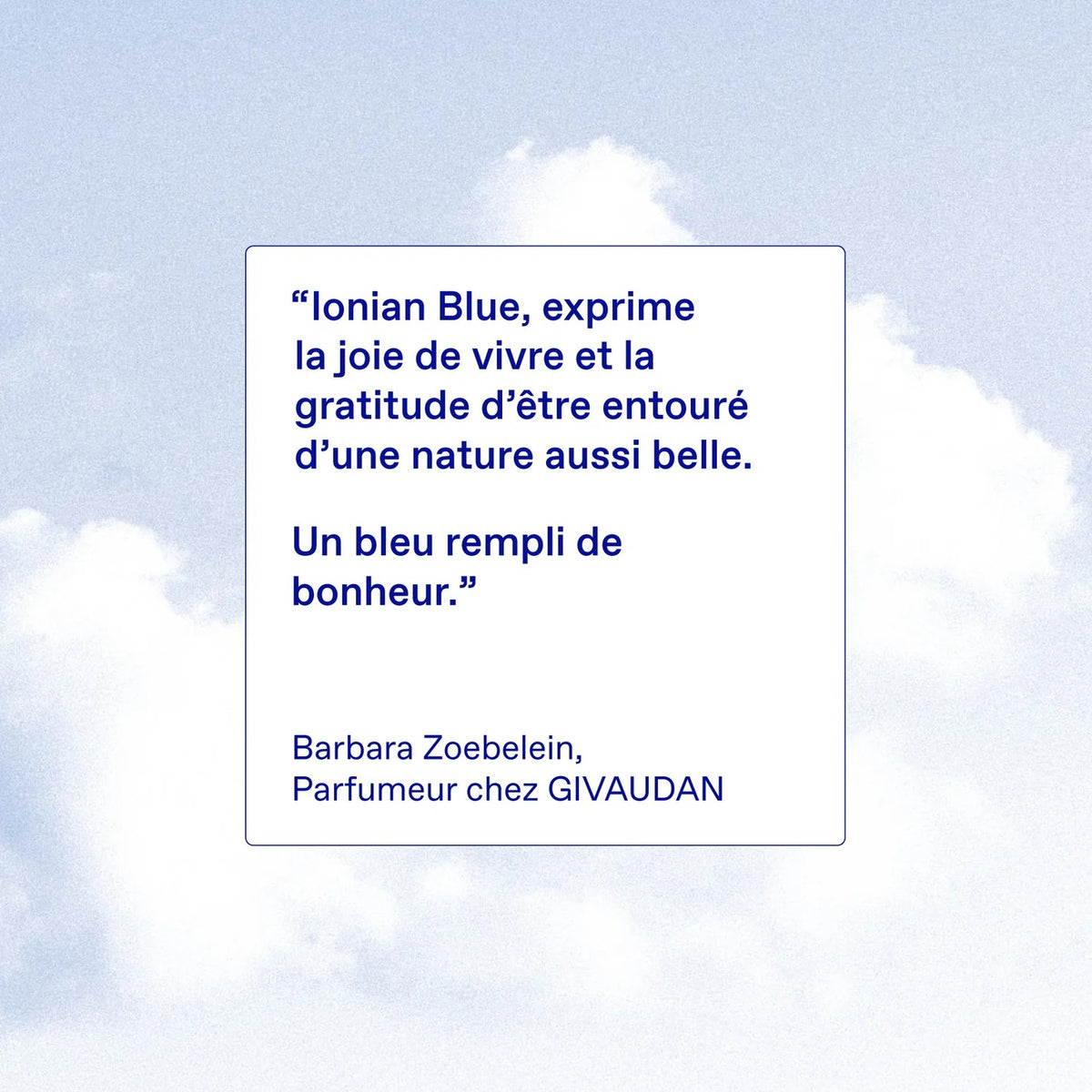 Eau De Toilette Blue Ionian - 50Ml