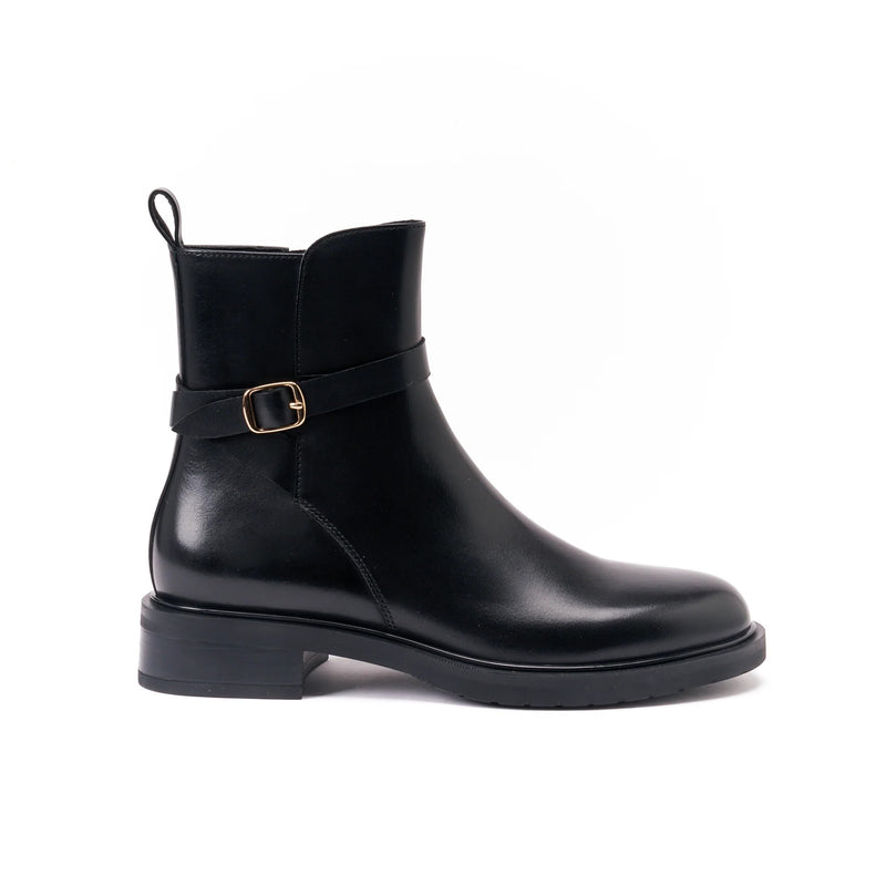 British Passport - Bottes Jodhpur - Noires - Femme