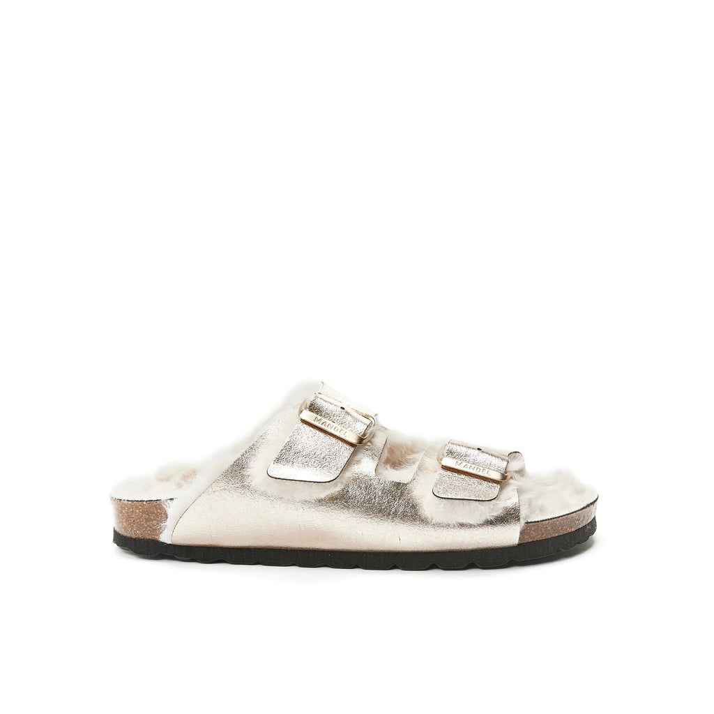 Alberto Charcoal Grey Sandals - Women