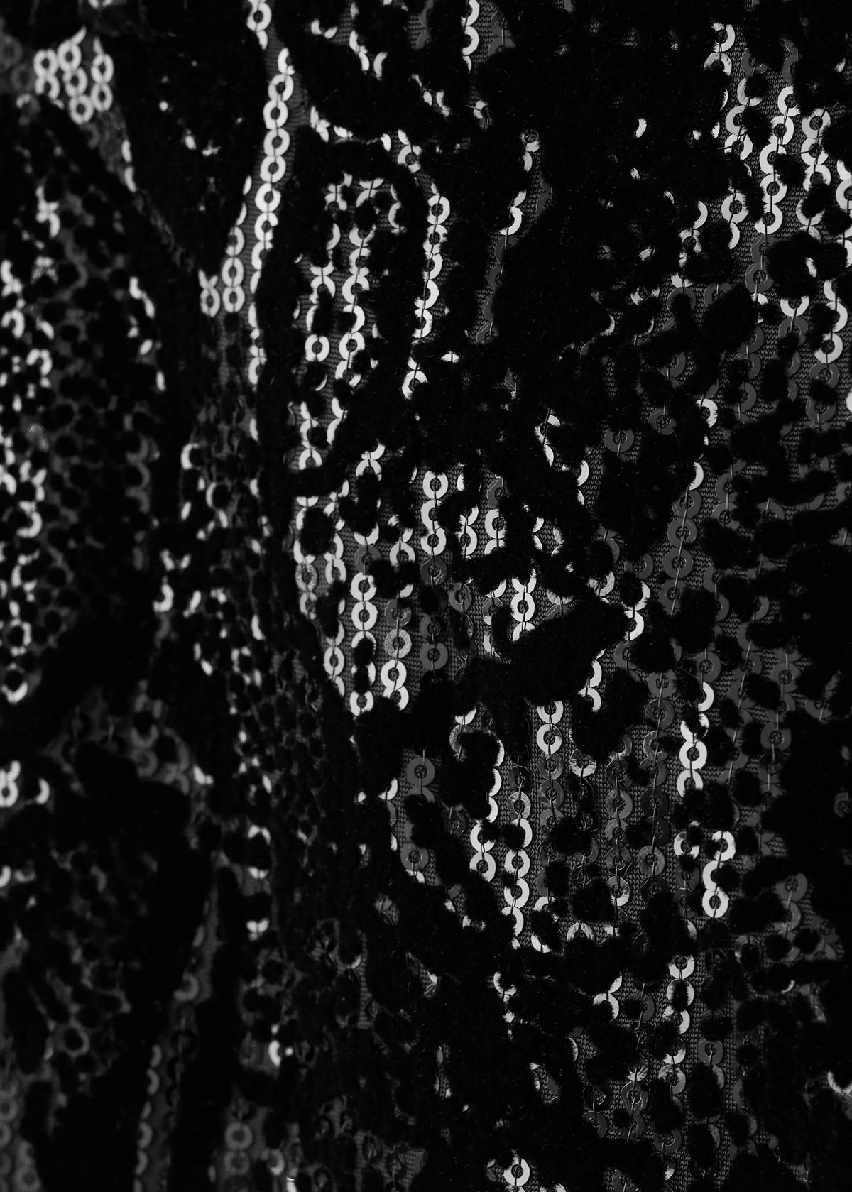 Pantalon Droit Paillettes