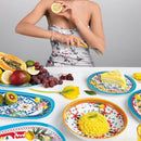 Cuisine - Lot De 4 Assiettes Creuses "Flower&Lemon"