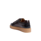 Classic Lace-Up Trainers - Dark Brown - Men