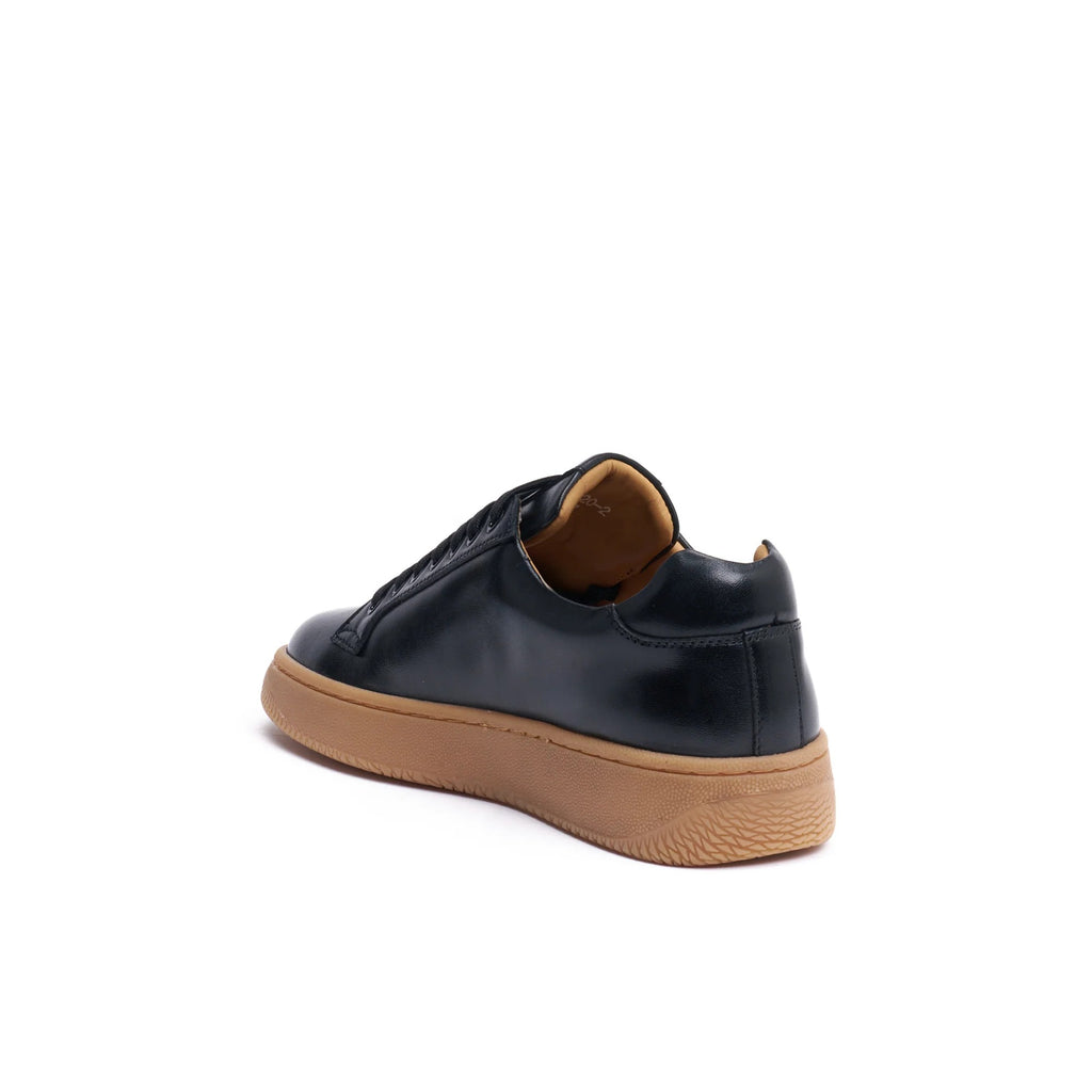 Lace-Up Trainers - Black - Women