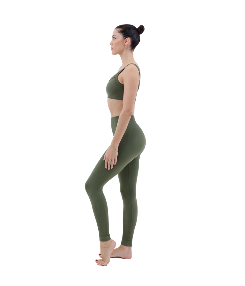 Active Leggings - Khaki