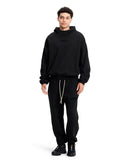 Hoodie Essentials Black - Noir - Mixte