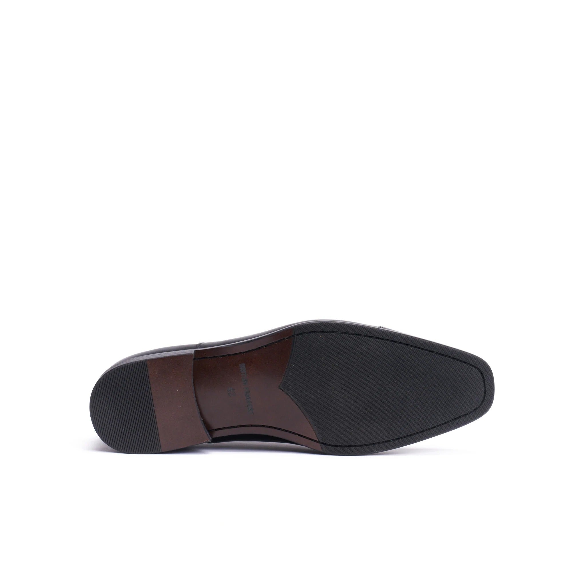 Straight Oxford Loafers - Black - Men