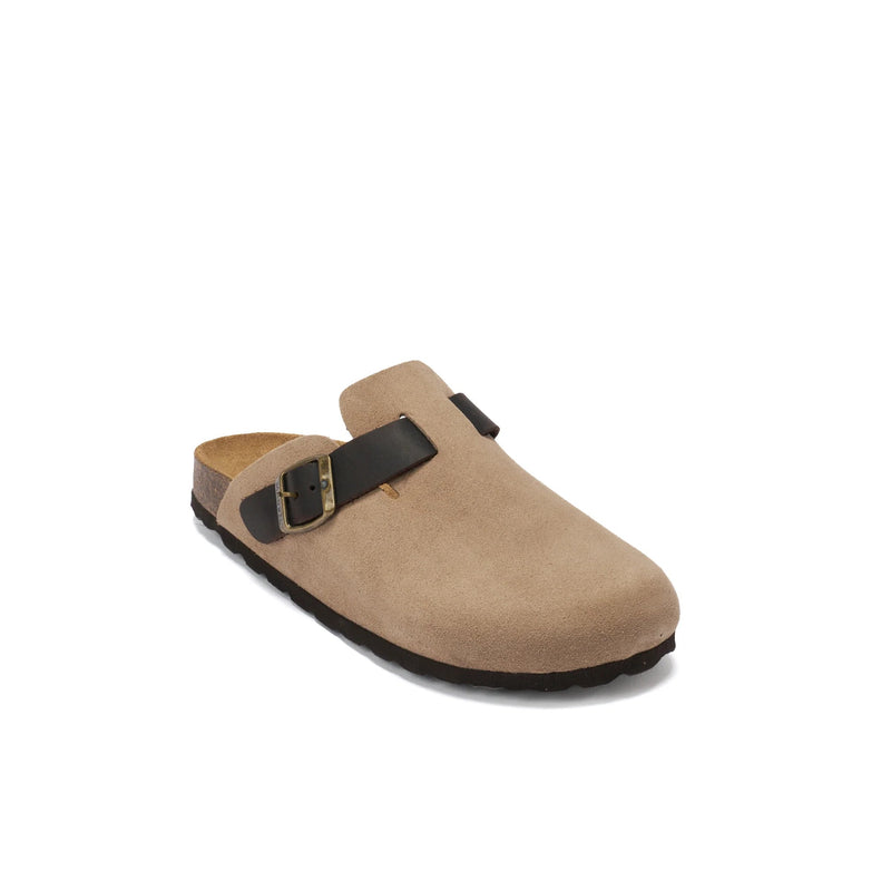 Sabots Noe Suede Taupe - Homme