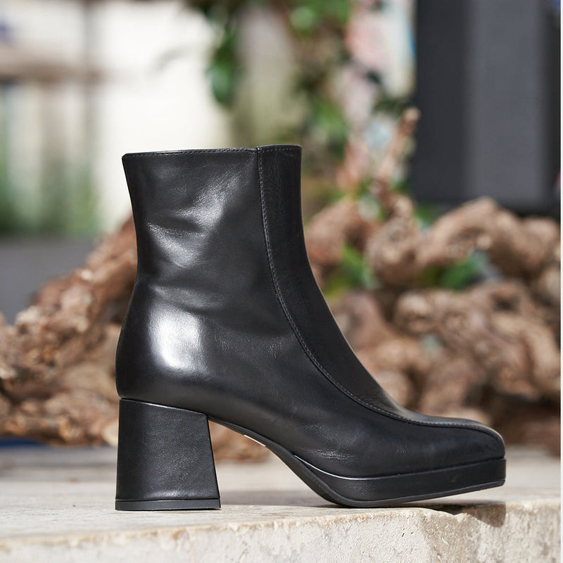 Boots Clio Tuil Immediat - Cuir Noir