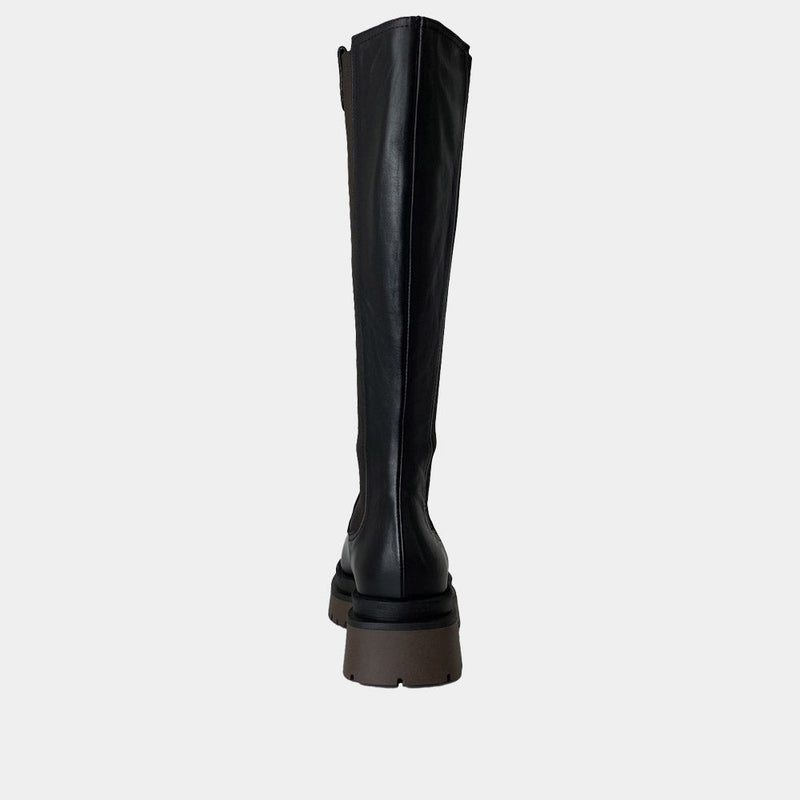 Bottes Clio Tuil Imprevu - Cuir Noir/Marron