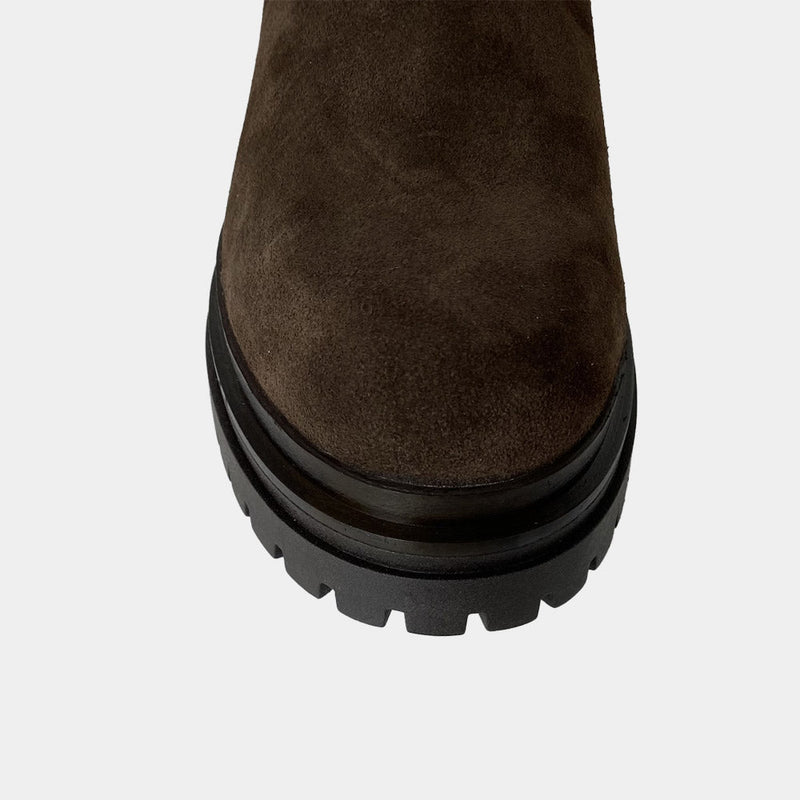 Bottes Clio Tuil Impression - Velours Marron